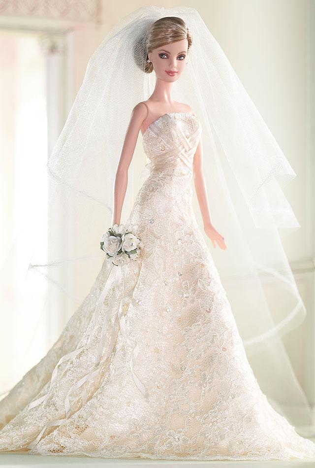 Carolina Herrera Bride Barbie